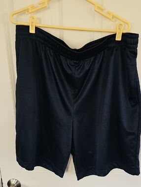 STARTER Men's Athletic Shorts - Navy Blue